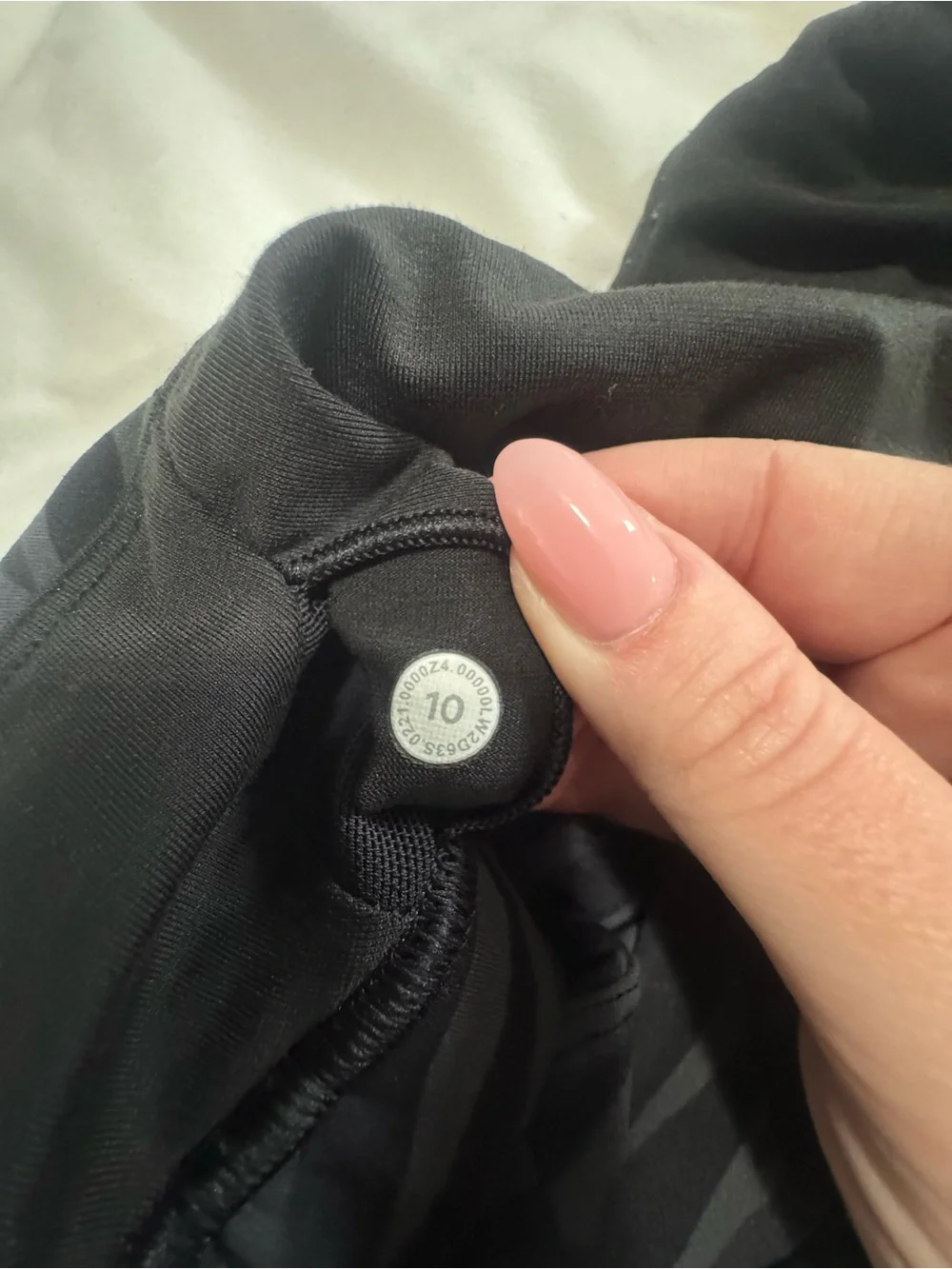 lululemon athletica Black Zebra Print Sports Bra